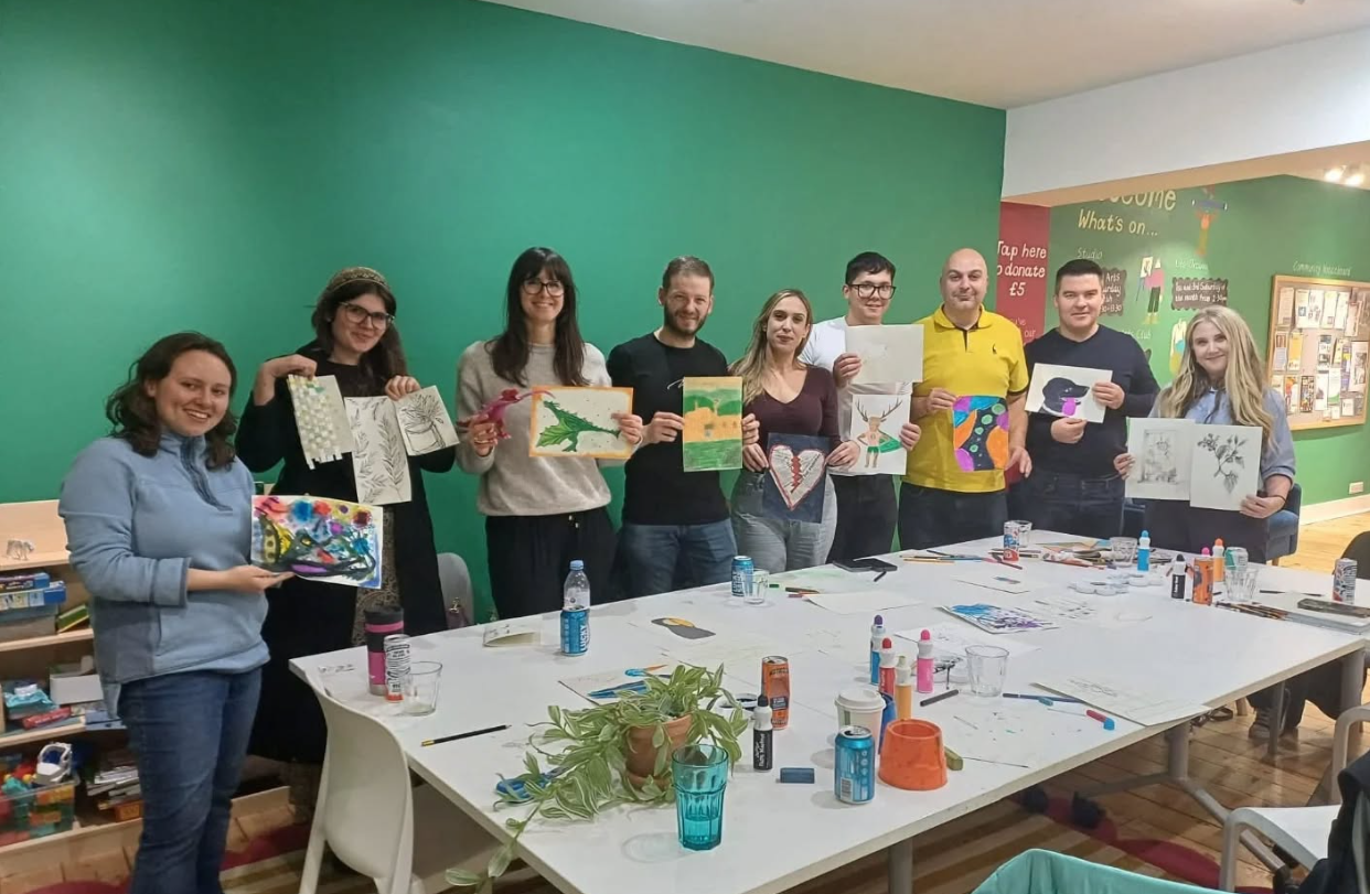 Drink and Draw at Letchworth Broadway